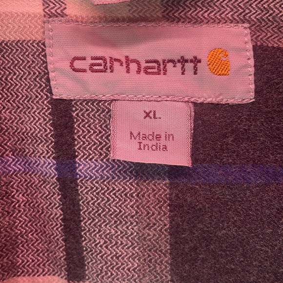 Carhartt - Mens Flannel (Blue) Double Pocket Size XL - Picture 6 of 6